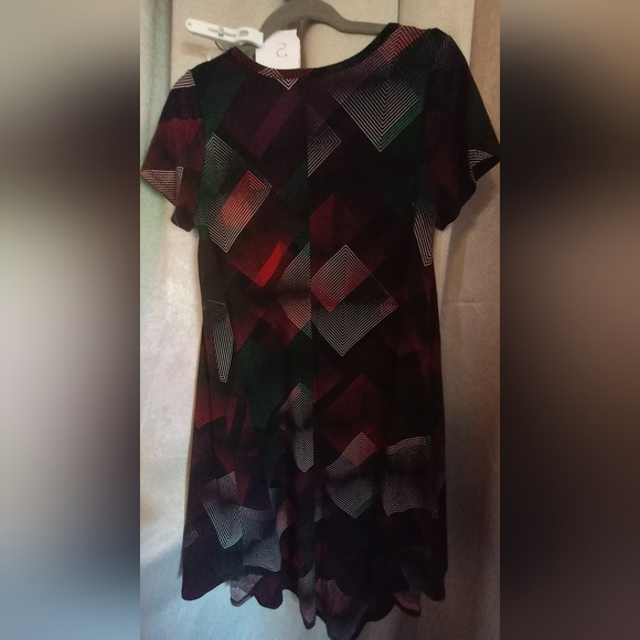 Lularoe Small Carly Swing dress  #7457 - Picture 3 of 4